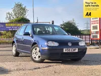Used VW Golf IV SE 2000 Blue Hatchback