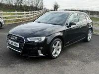Used Audi A3 Sport 110 HP (80 kW) 2016 Black Hatchback