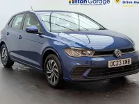 Used VW Polo Life 95 HP (69 kW) 2023 Blue Hatchback