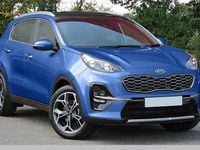 Used Kia Sportage GT-Line S 136 HP (100 kW) 2021 Blue SUV