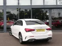 Used Mercedes A200 AMG line 163 HP (119 kW) 2021 White Sedan