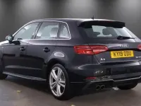 Used Audi A3 Sportback S-Line 150 HP (110 kW) 2019 Black Hatchback