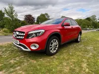 Begagnad Mercedes GLA200 SE 156 HK (114 kW) 2018 Röd SUV