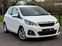 Used Peugeot 108 Allure 82 HP (60 kW) 2014 White Hatchback