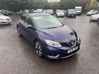 Used Nissan Pulsar Tekna 2016 Blue Hatchback