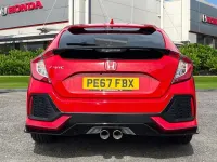 Used Honda Civic Sport 2017 Red Hatchback