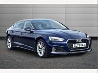 Used Audi A5 Sportback Sport 245 HP (180 kW) 2023 Blue Hatchback