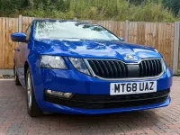 Used Skoda Octavia SE Technology 116 HP (85 kW) 2018 Blue Hatchback