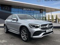 Used Mercedes GLC300 AMG line 2021 Silver Coupe