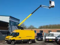 Used Iveco Daily 180 HP (132 kW) 2020 Yellow Van