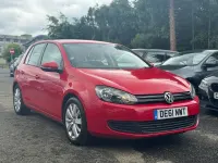 Used VW Golf VI Match 2011 Red Hatchback