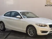 Used BMW 218 136 HP (100 kW) 2016 White Coupe