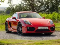 Used Porsche Cayman 2015 Red Coupe