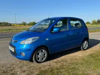 Used Hyundai i10 Edition 66 HP (48 kW) 2010 Blue Hatchback