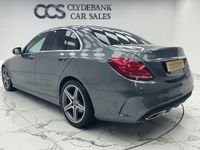 Used Mercedes C200 AMG line 184 HP (135 kW) 2017 Grey Sedan