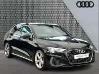 Used Audi A3 S-Line 108 HP (79 kW) 2022 Black Sedan