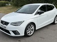 Used Seat Ibiza FR 95 HP (69 kW) 2020 White Hatchback
