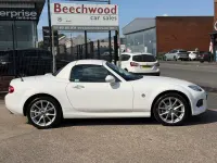 Used Mazda MX5 160 HP (117 kW) 2013 White Cabriolet