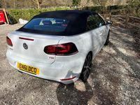 Used VW Golf Cabriolet GT 2012 White Cabriolet