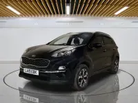 Begagnad Kia Sportage 136 HK (100 kW) 2019 Svart SUV