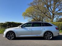 Second-hand Skoda Superb SportlinePlus 190 CP (139 kW) 2020 Argintiu Break