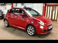 Used Fiat 500 S 69 HP (50 kW) 2014 Red Cabriolet