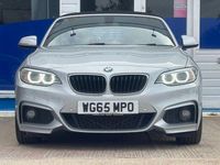 Used BMW 220 M Sport 190 HP (139 kW) 2015 Silver Cabriolet