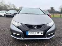 Begagnad Honda Civic SE Plus 120 HK (88 kW) 2014 Grå Halvkombi