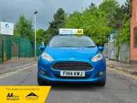 Usado Ford Fiesta Zetec 2014 Azul Citadino