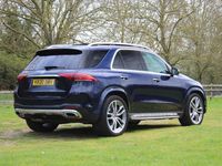 Used Mercedes GLE400 AMG line 2020 Blue Estate
