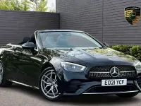 Begagnad Mercedes E220 AMG Line Premium 2021 Svart Cab