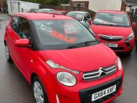 Used Citroën C1 Feel 68 HP (50 kW) 2014 Red Hatchback
