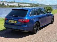 Used Audi A4 S-Line 150 HP (110 kW) 2015 Blue Estate