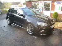Used VW Polo R-line 2017 Black Hatchback