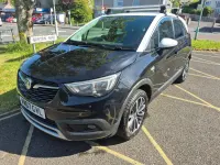 Used Vauxhall Crossland X Elite 110 HP (80 kW) 2017 Black SUV
