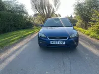 Used Ford Focus Zetec 100 HP (73 kW) 2008 Blue Hatchback