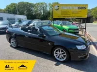 Used Saab 9-3 Aero 210 HP (154 kW) 2007 Black Cabriolet