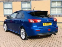 Used Mitsubishi Lancer 143 HP (105 kW) 2011 Blue Hatchback