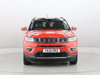 Usado Jeep Compass Limited 140 CV (102 kW) 2021 Rojo SUV
