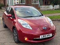 Used Nissan Leaf Tekna 80 kW (109 HP) 2015 Red Hatchback