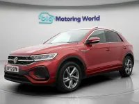 Used VW T-Roc R-line 150 HP (110 kW) 2022 Red SUV