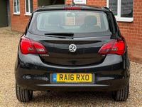 Used Vauxhall Corsa 75 HP (55 kW) 2016 Black Hatchback