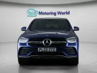 Second-hand Mercedes GLC220 AMG line 194 CP (142 kW) 2022 Albastru Coupe