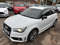 Used Audi A1 S-Line 105 HP (77 kW) 2014 White Hatchback