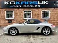 Begagnad Porsche Boxster 245 HK (180 kW) 2006 Silver Cab