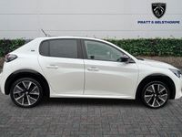 Used Peugeot e-208 Premium 100 kW (136 HP) 2021 White Hatchback