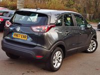 Used Vauxhall Crossland X 81 HP (59 kW) 2017 Grey SUV