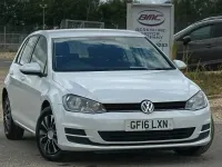 Used VW Golf VII S 110 HP (80 kW) 2016 White Hatchback