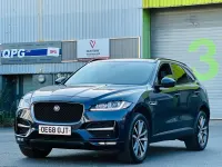 Used Jaguar F-Pace R-Sport 180 HP (132 kW) 2018 Blue SUV