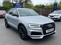 Usado Audi Q3 Black Edition 150 HP (110 kW) 2018 Prateado SUV